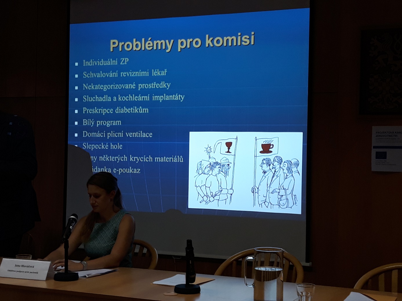Setkání s pacientskými organizacemi na Ministerstvu zdravotnictví